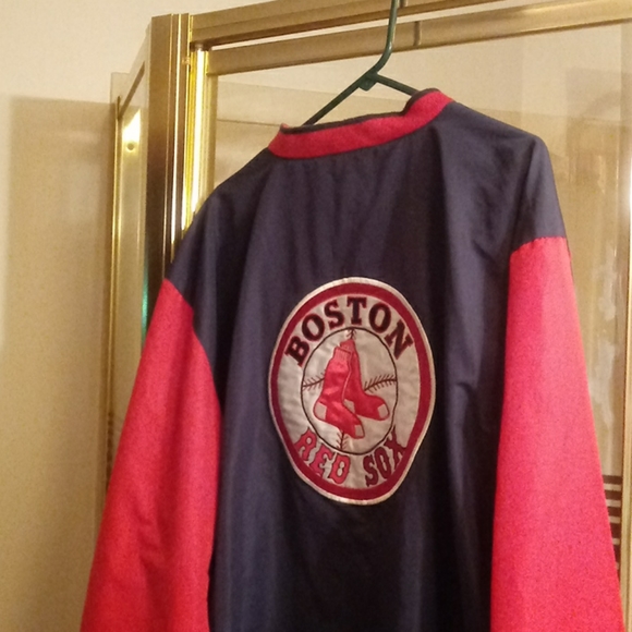 Carl banks red sox pullover jacket - Picture 4 of 5